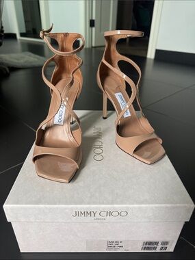 Jimmy Choo AZIA Ankle-Strapped Sandals